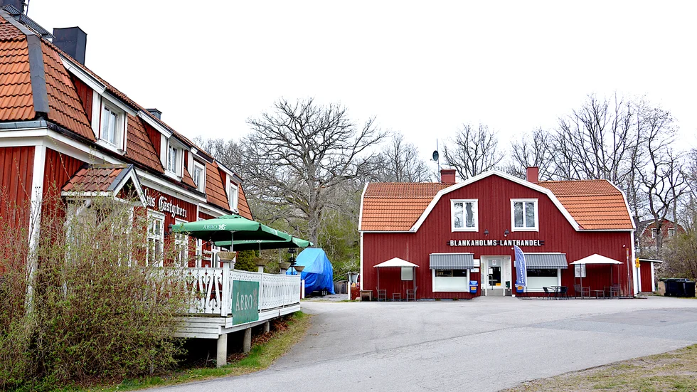 Blankaholms lanthandel till salu.