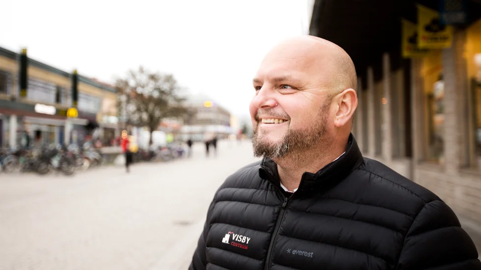 Magnus Olsson är hotellchef på Wisby hotel group.