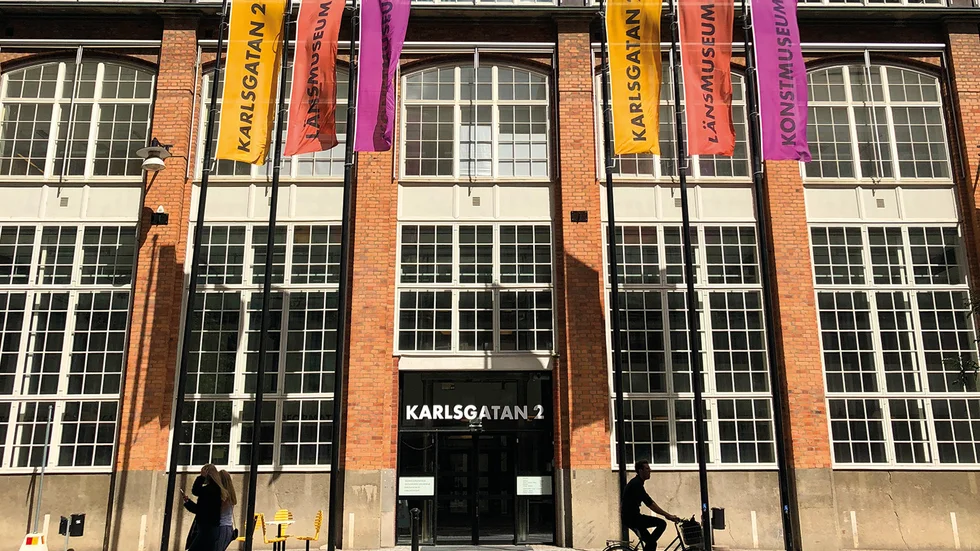 I den gamla Asea-byggnaden i Västerås finns både läns- och konstmuseet inrymt.