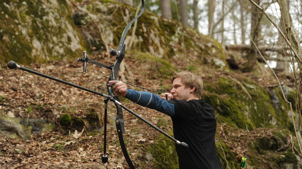 Jonatan Andersson, Stenbro BS, har åter motivation för bågskytte.