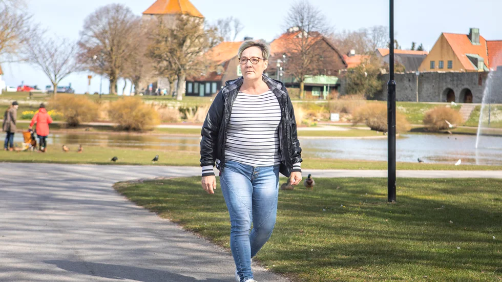 Britta Mann, specialistsjuksköterska på Visby lasarett.