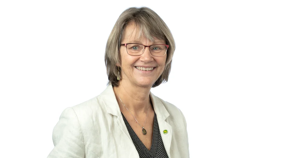 Agneta Niklasson (MP) är regionråd och ordförande i regionstyrelsens beredning för ägarfrågor som även ansvarar för digitaliseringsstrategin.
