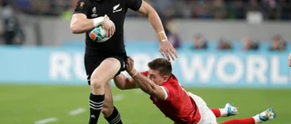Rugbystart med publik i Nya Zeeland
