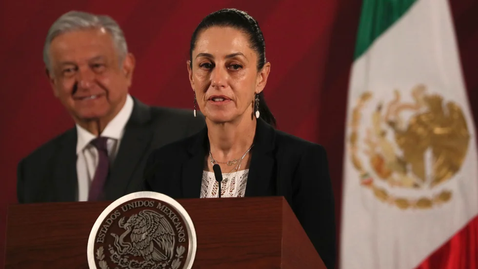 Mexico Citys borgmästare Claudia Sheinbaum. Arkivbild.