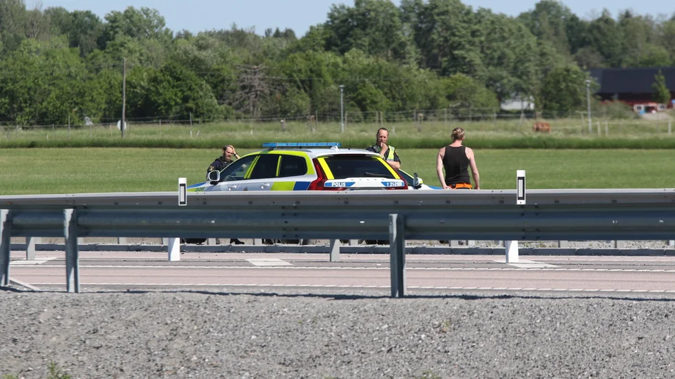 Olyckan inträffade på riksväg 70.