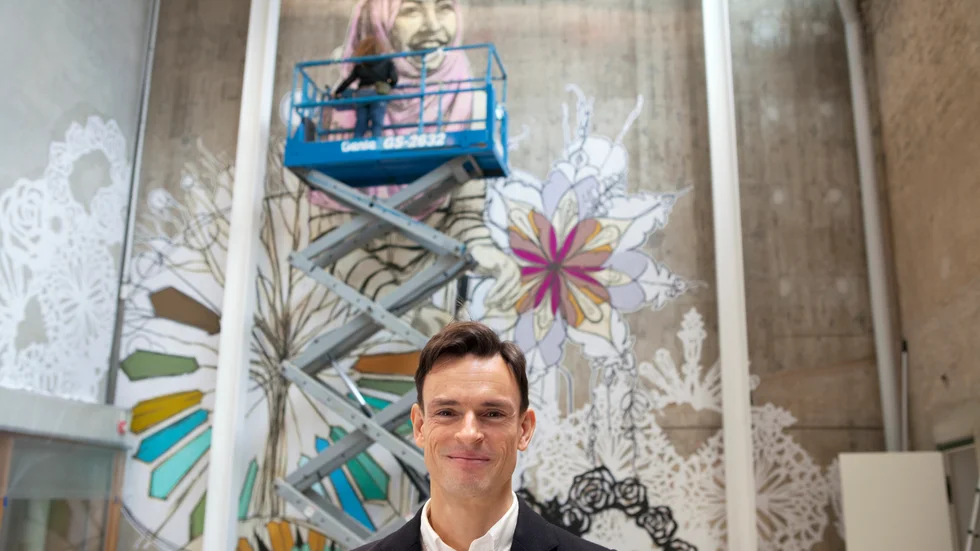 Patrick Amsellem, chef för Skissernas museum, blir ny direktör för Statens konstråd. Pressbild.