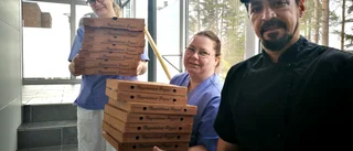 Akutmottagningens personal bjöds på lunch