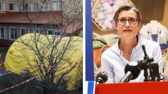 Region Östergötland håller en presskonferens om coronasituationen i länet. Smittskyddsläkare Britt Åkerlind har medverkat i flera tidigare presskonferenser. 