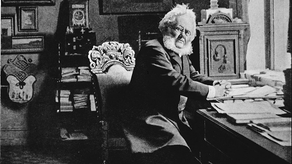 Henrik Ibsen. Arkivbild.