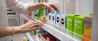 Sörmlänningar bunkrar receptfria värktabletter