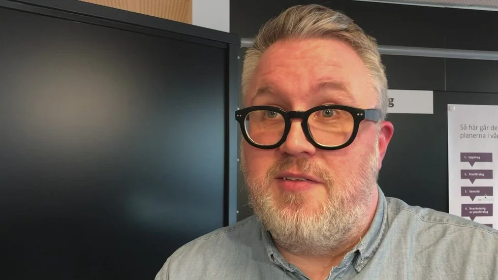 Mikael Johansson, Lärarförbundets ordförande i Skellefteå. 
