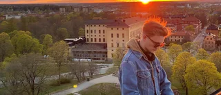 Uppsala-dj spelade på slottstaket 