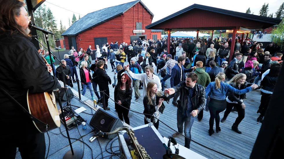 Under 2019 års upplaga av Midnight sunmeet levde Nunisparken upp. 