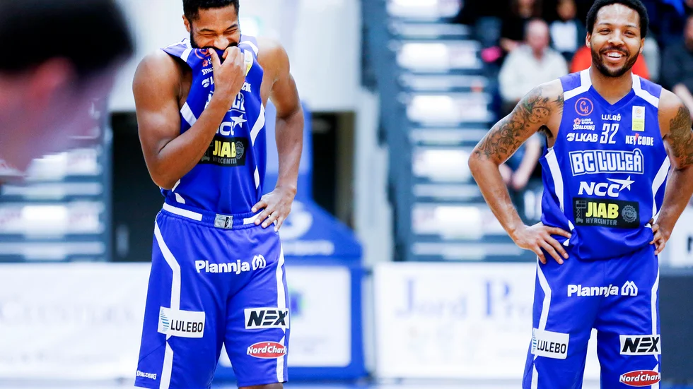 Quinton Upshur och Brandon Rozzell.