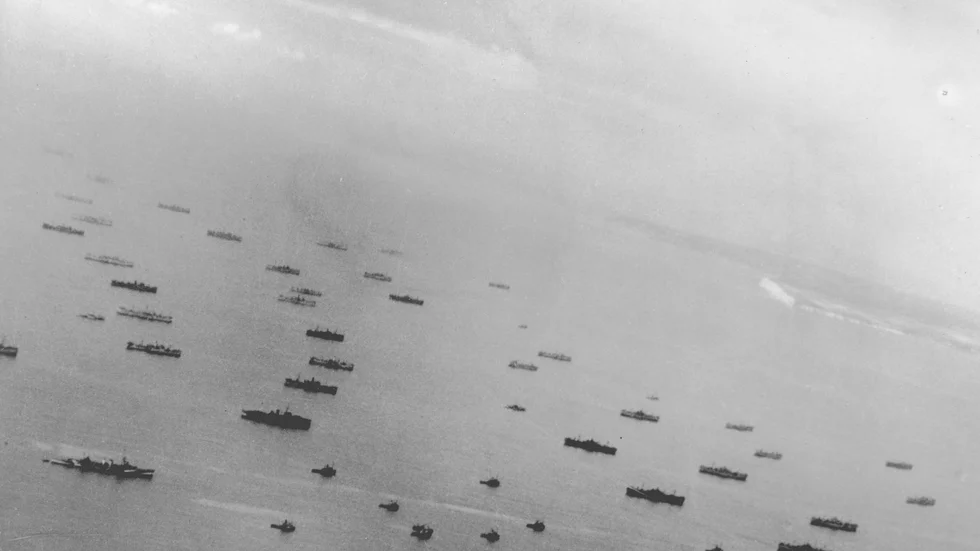 Påskdagen år 2020? Nej, D-dagen år 1944.