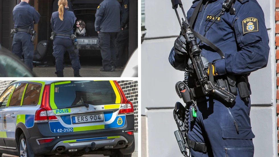 Under dagen har polisen i Östergötland gjort flera husrannsakningar på olika adresser i Norrköping.
