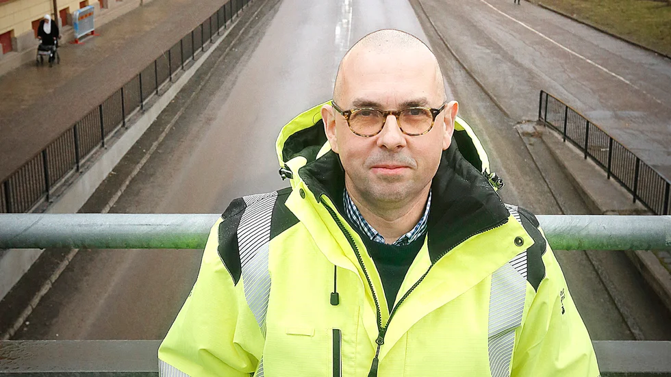 Tomas Bonér är gatuchef i Gnesta kommun.