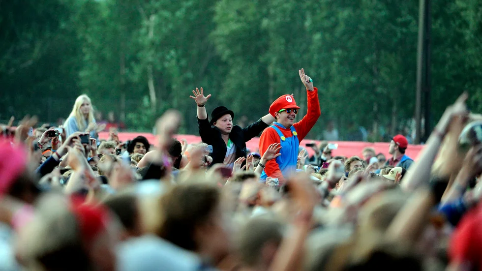 Publik på Peace & Love 2012. Arkivbild.
