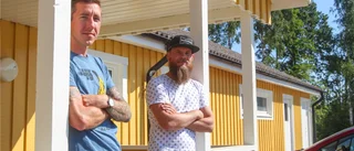 Vännerna bygger ny skejtboardramp i Forssjö
