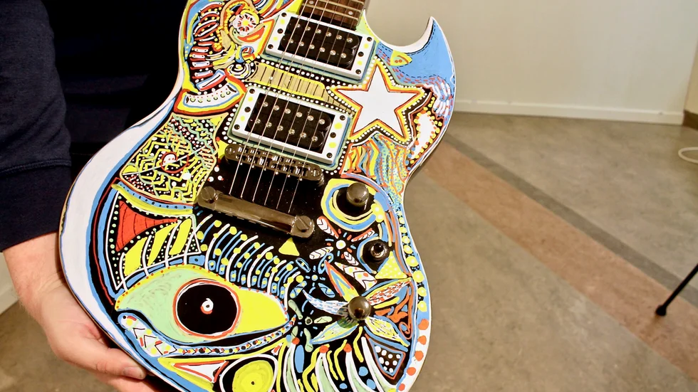 Elgitarr.
