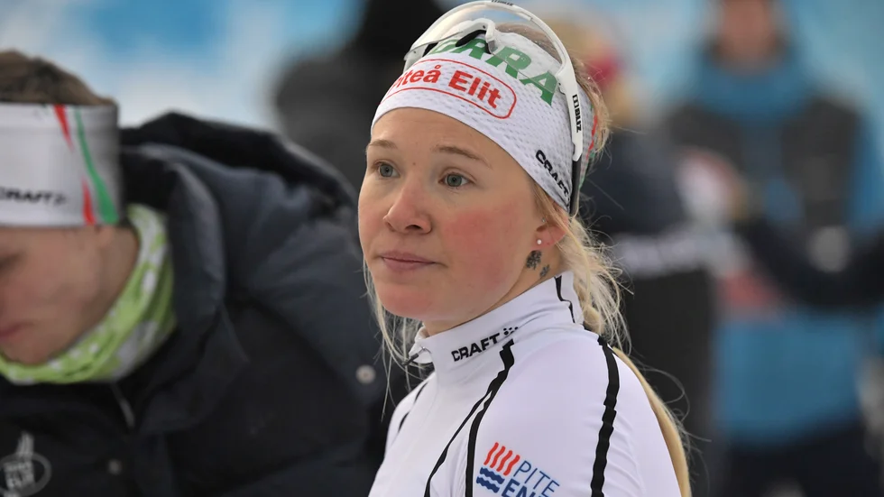 Jonna Sundling, Piteå Elit, åker inte helgens stora rullskidtävlingar.