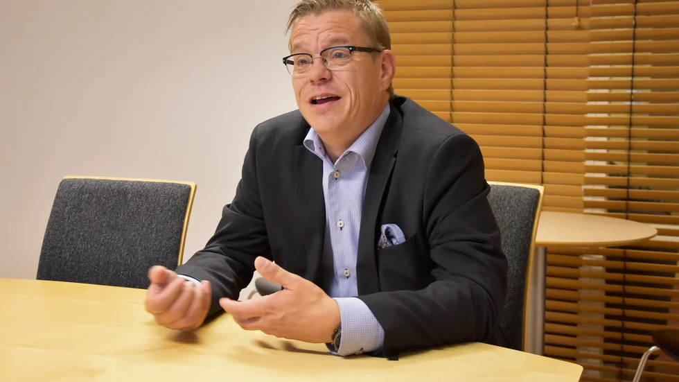  Anders Josefsson, M:s gruppledare i Luleå, menar att partiet inte är någon bromskloss för centrumplanen.