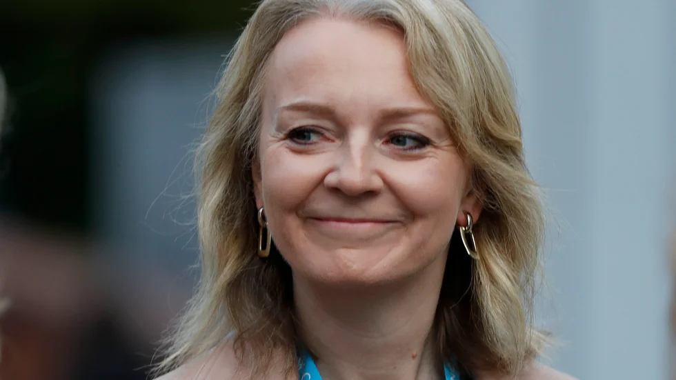 Storbritanniens handelsminister Liz Truss. Arkivfoto.