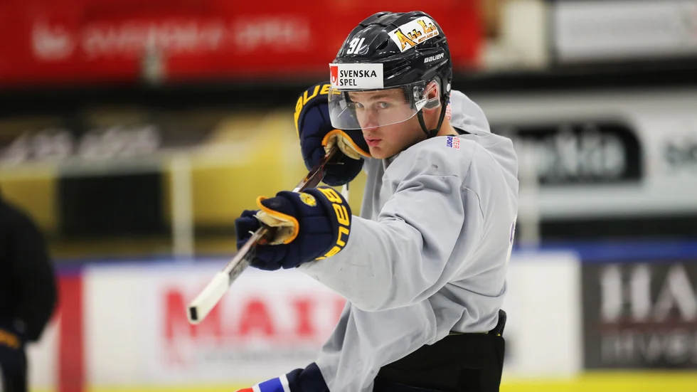 Sniper i Bajen, men i Visby Roma har målskyttet gått tyngre för Eric Winbergh.
