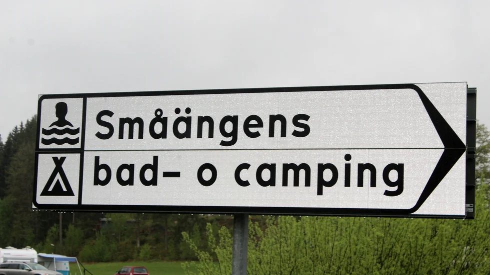 Området intill campingen är aktuellt för att se om där kan bli villatomter framöver.