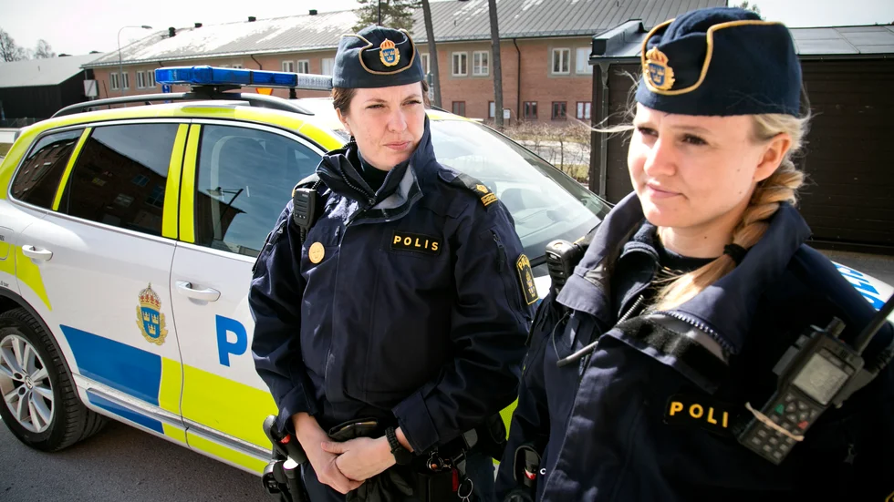 Jennifer Andersson och Jenny Hederstedt, Polisen på Gotland.