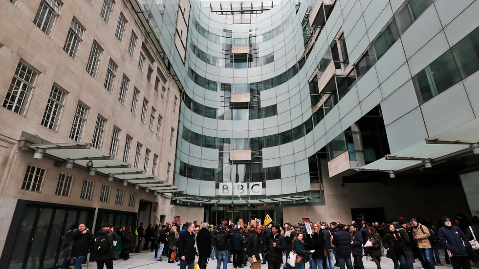 BBC:s Broadcasting House i London. Arkivbild.
