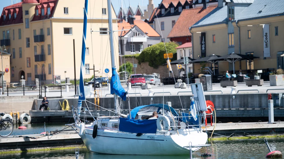 Blir det fullt av norska båtar i Visby hamn i sommar? Det återstår att se. Arkivbild.