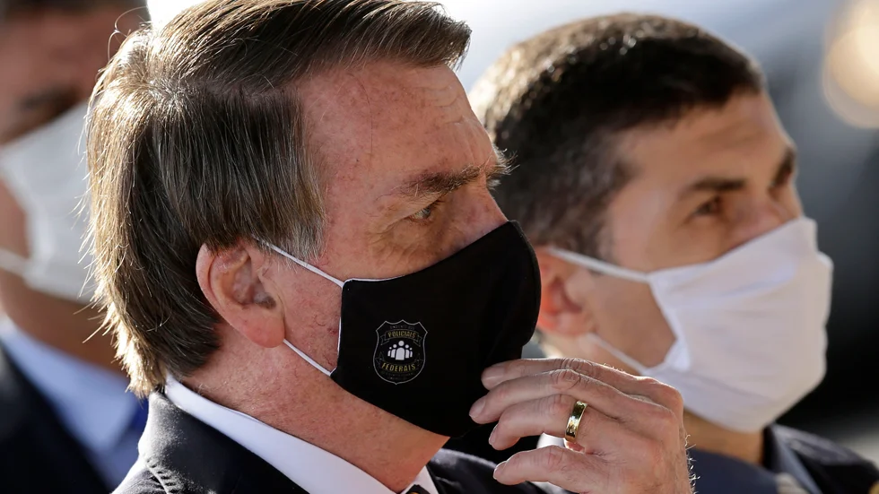 Brasiliens president Jair Bolsonaro.