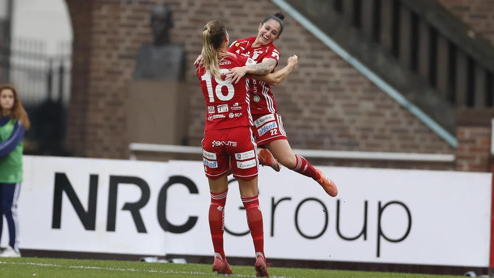 Piteå IF:s Nina Jakobsson och Fernanda da Silva spelar premiär lördag 27 juni.