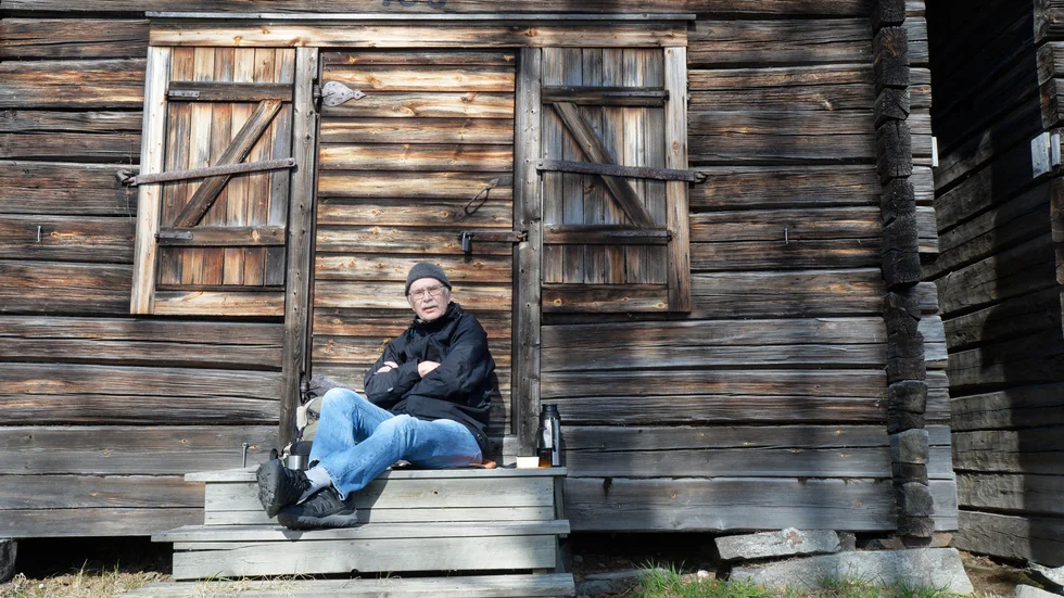 Harald Larsen är en av totalt sju Berättarkraftstipendiater. ”Jag är så glad över att ha fått träffa ett gäng kreativa människor och kunnat jobba tillsammans”, säger han.