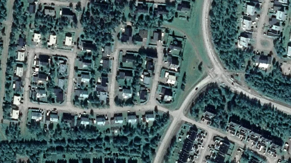 Området kring Odlingsvägen 3