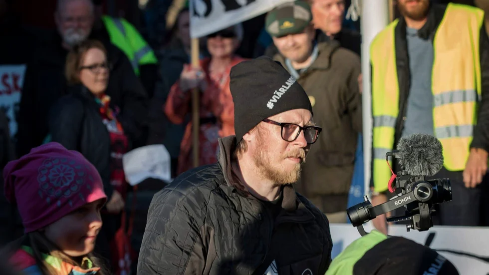 Pontus Johansson, talesperson för folkinitiativet Hela kommunen ska leva och lära.