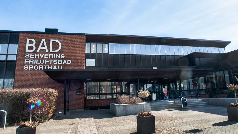 Olyckan var framme på Centralbadet i Norrköping.