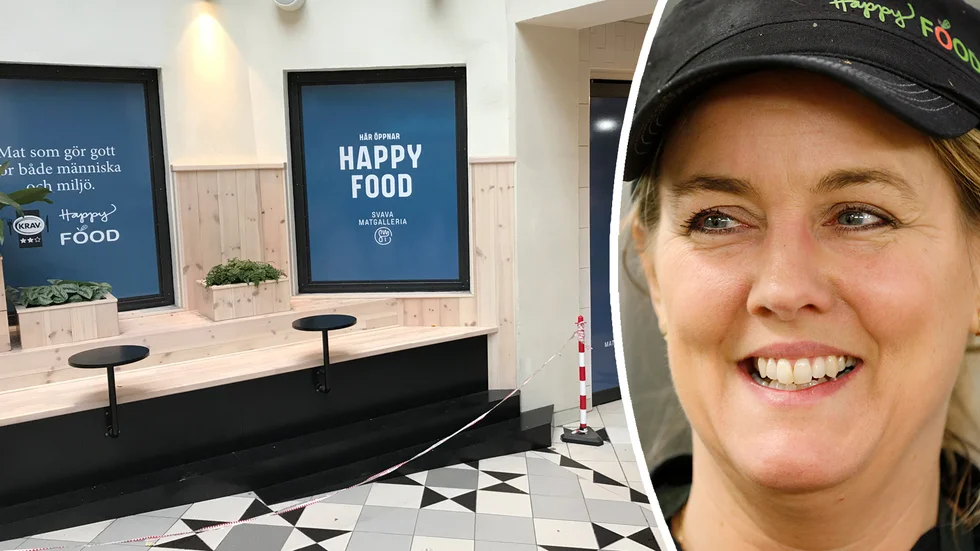 Uppsalaföretaget Happy Food väljer att expandera. Framöver öppnar matleverantören och vd Lena Hägg sin första butik och restaurang i Svavagallerian.