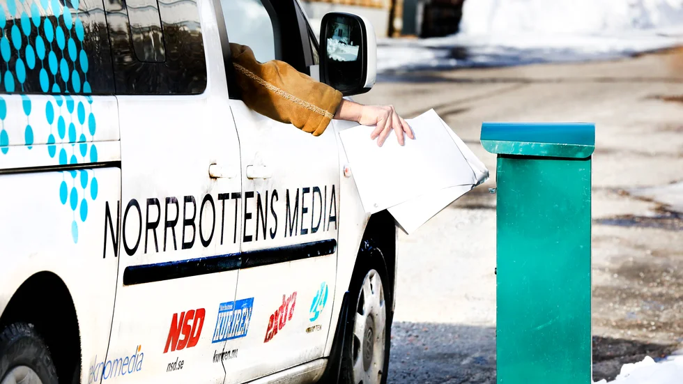 Förseningar av tidningsutdelning under fredag, måndag och tisdag i Gällivare.