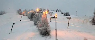 Snökanonerna får vänta till nästa år
