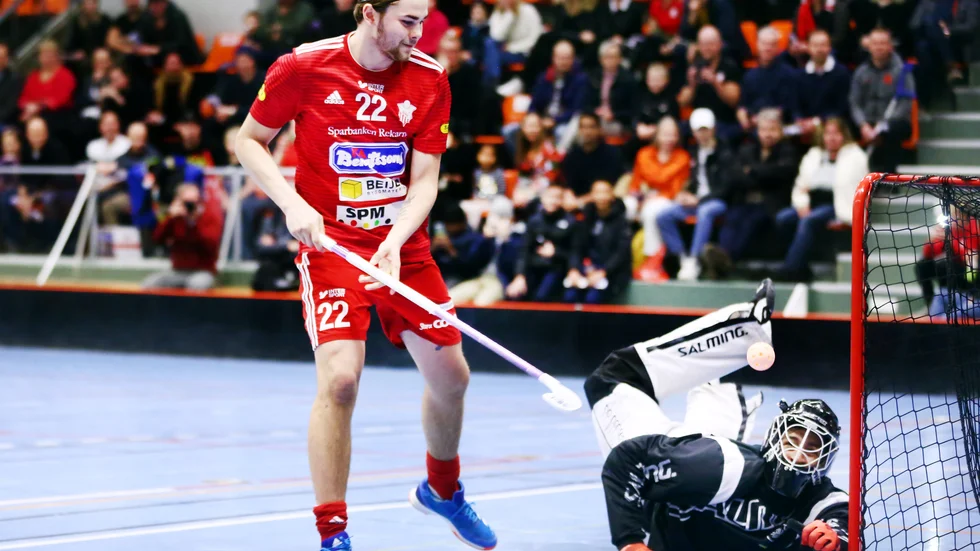 Poängkungen från Halland, Adam Nilsson, ser fram emot söndagens hemmamatch mot Wibax Piteå.