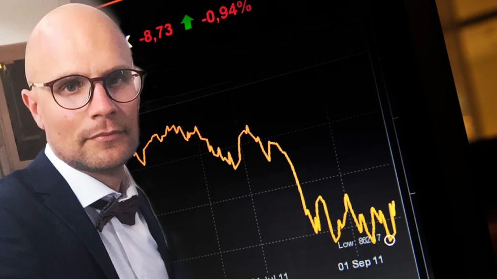 "Man mår dåligt när man ser sin portfölj utplånas – men är det så att alla städer blir som norra Italien, då är det inte ekonomin man kommer fundera på längre", säger investeraren Joel Forsberg.