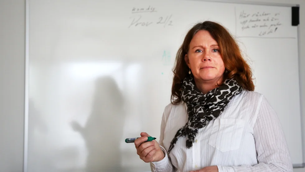 Förskolechef Lena Gustavsson följer dag för dag sjukläget inom förskola och grundskola på Gotland.