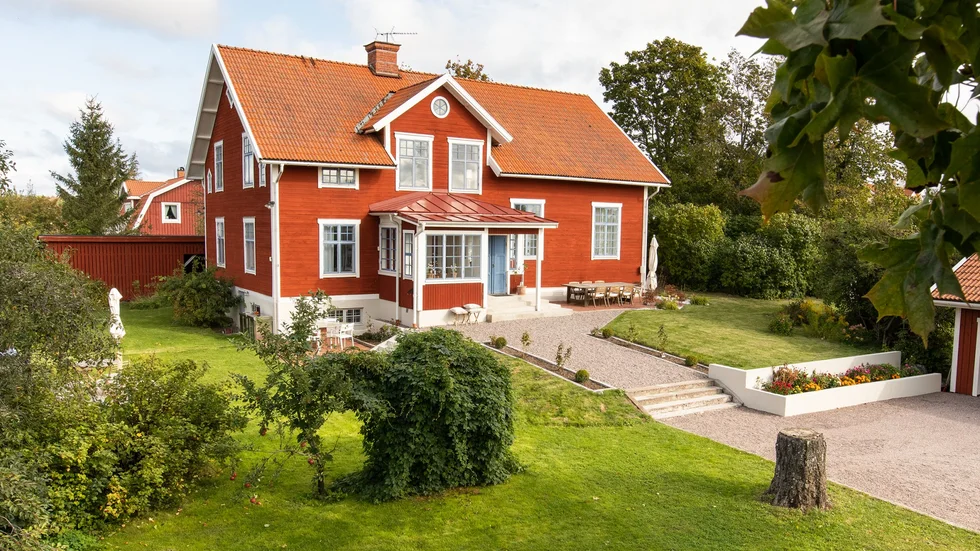 En niomiljonersvilla i Bälinge blev mest klickad på Hemnet i Uppsala län.