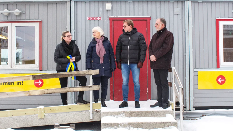 Från invigningen av Linkstep i januari 2019. 