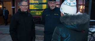 " Vi möter folks oro - öga mot öga"