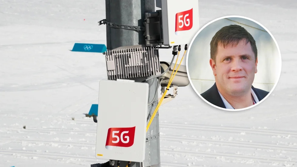 Magnus Leivik (M) anser att lanseringen av mobilnätet 5G kommer att innebära stora tekniska möjligheter för sjukvården framöver. Här syns hur 5G testades under OS i Sydkorea förra året.