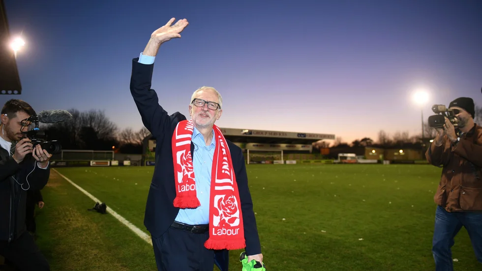 Old Labour. Jeremy Corbyn lockar med vänsterdrömmar och skrämsel om brexit.
