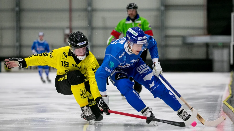 Så här såg det ut när IFK Motala förlorade borta mot Vetlanda BK i höstas, 3-2 till smålänningarna efter mål på stopptid. På onsdagskvällen är det revanschchans i Motala för IFK.